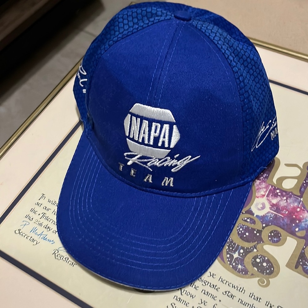 Napa racing team signed hat
